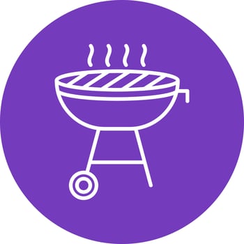 BBQ Grill Vector Icon