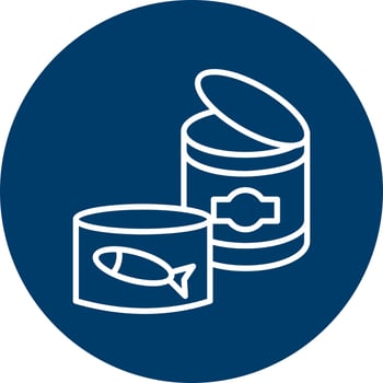 Canned Food Vector Icon