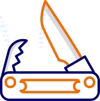 Pocket Knife Vector Icon