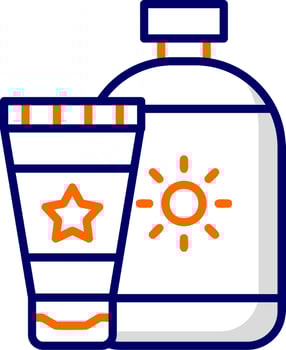 Sunscreen Vector Icon