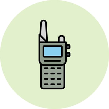 Walkie Talkie Vector Icon
