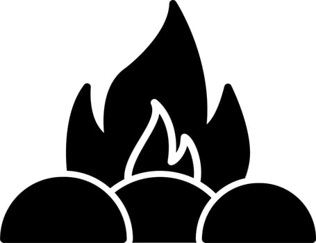 Campfire Vector Icon
