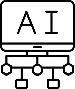Flow Diagram Vector Icon