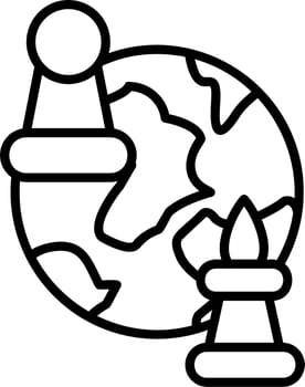 Geopolitics Vector Icon