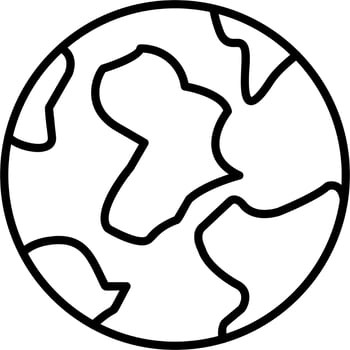 Worldwide Vector Icon