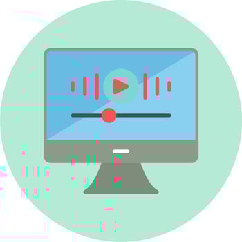 Music Video Vector Icon