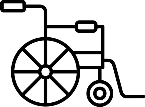 Wheelchair Vector Icon