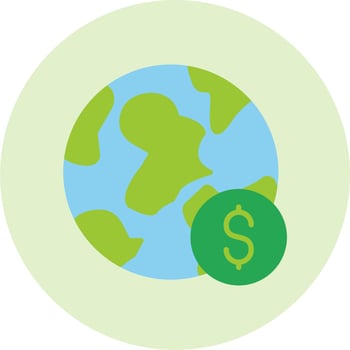 Global Economy Vector Icon
