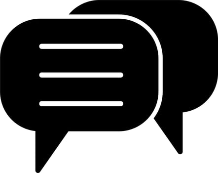 Conversation Vector Icon