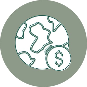 Global Economy Vector Icon