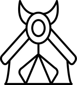 Tent Vector Icon