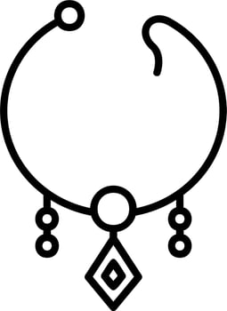 Necklace Vector Icon