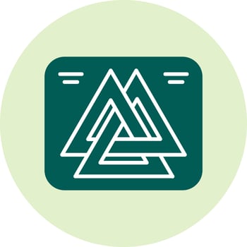 Valknut Vector Icon
