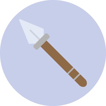 Spear Vector Icon