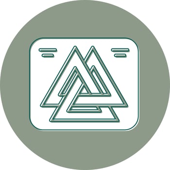 Valknut Vector Icon