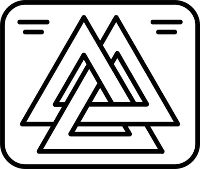 Valknut Vector Icon