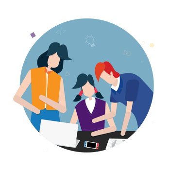 Discussion in Flat Style png