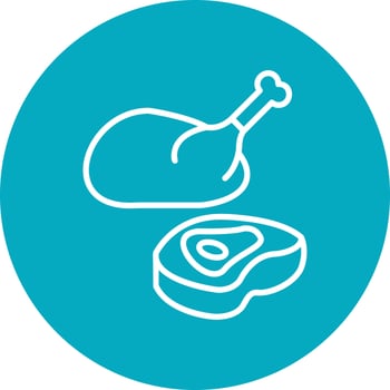 Meat Vector Icon