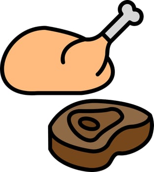 Meat Vector Icon