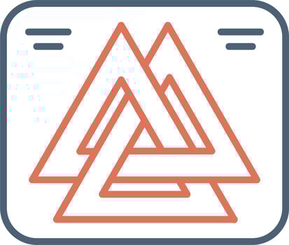 Valknut Vector Icon