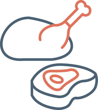 Meat Vector Icon