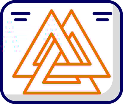 Valknut Vector Icon