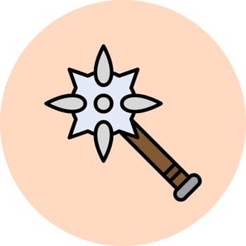 Mace Vector Icon