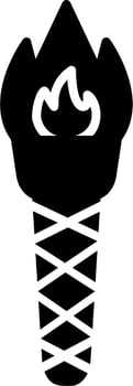 Torch Vector Icon