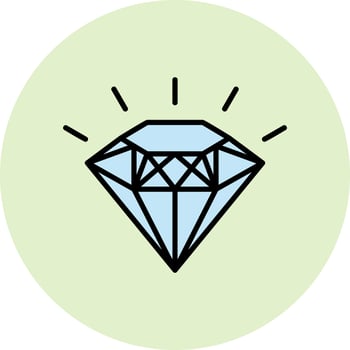 Gem Vector Icon