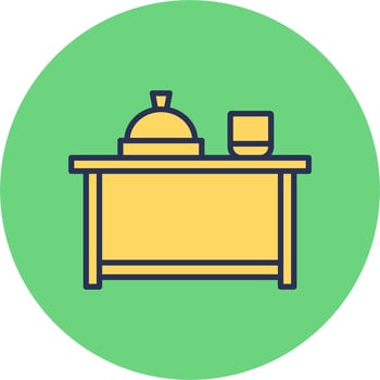 Dinner Vector Icon