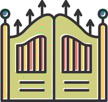 Gate Vector Icon