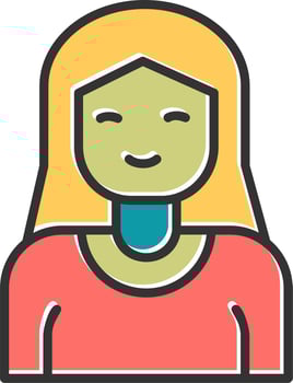 Girl Vector Icon