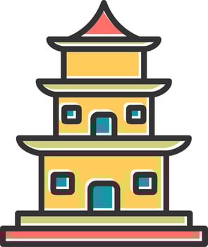 Temple Vector Icon