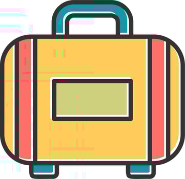 Suitcase Vector Icon