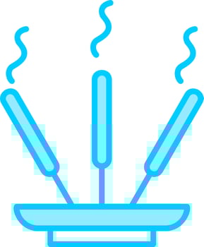 Incense Stick Vector Icon
