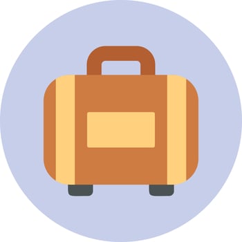 Suitcase Vector Icon