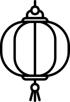 Paper Lantern Vector Icon