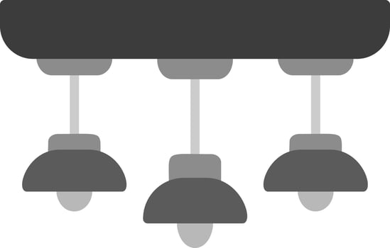 Hanging Lamp Vector Icon