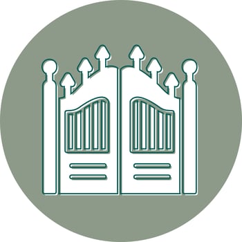 Gate Vector Icon