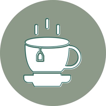 Tea Cup Vector Icon