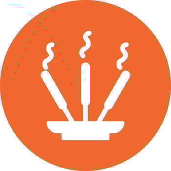 Incense Stick Vector Icon