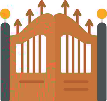 Gate Vector Icon