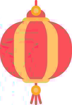 Paper Lantern Vector Icon