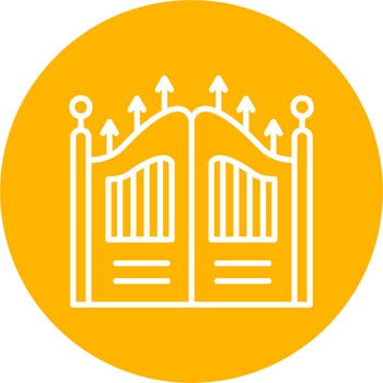 Gate Vector Icon