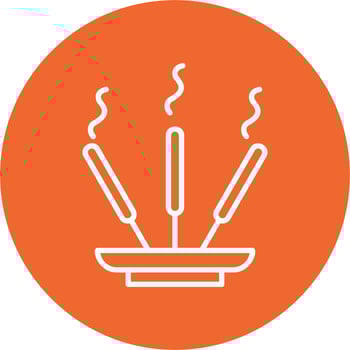 Incense Stick Vector Icon