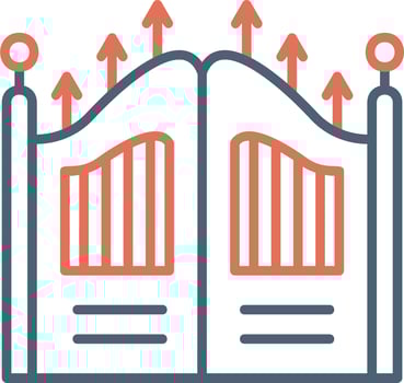 Gate Vector Icon