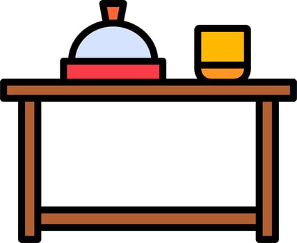 Dinner Vector Icon