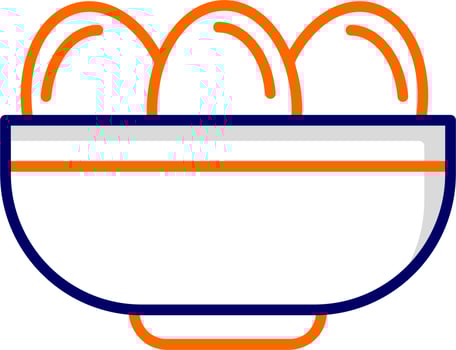 Boiled Egg Vector Icon