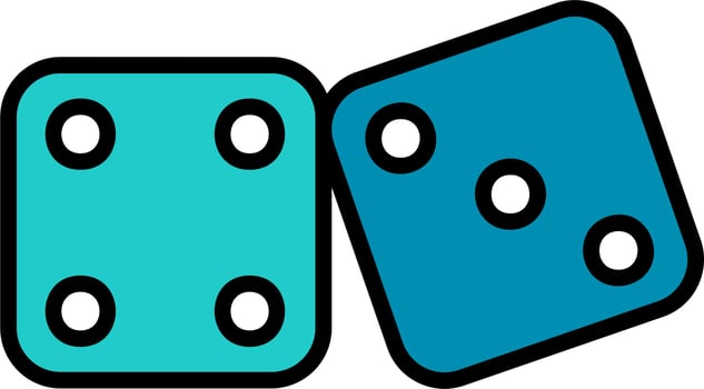 Dice Vector Icon