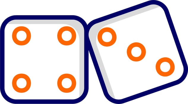 Dice Vector Icon